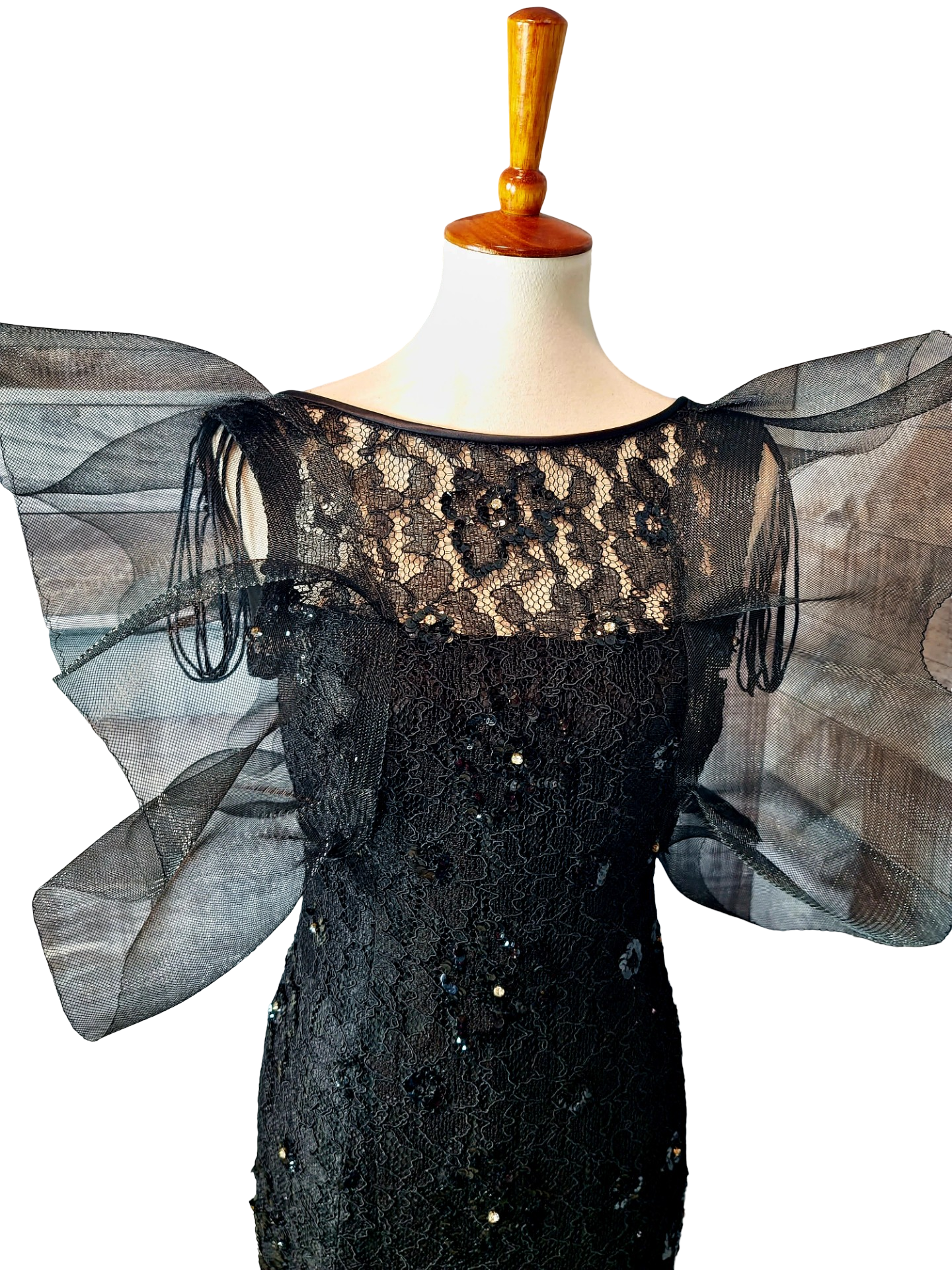 Midnight Sparkle Dress. For the thousands of you who have been looking for environmentally friendly sexy clothes. Thank you! We've heard wonderful things about us. This is stunning and most beautiful dress with unique details and midnight sparks...