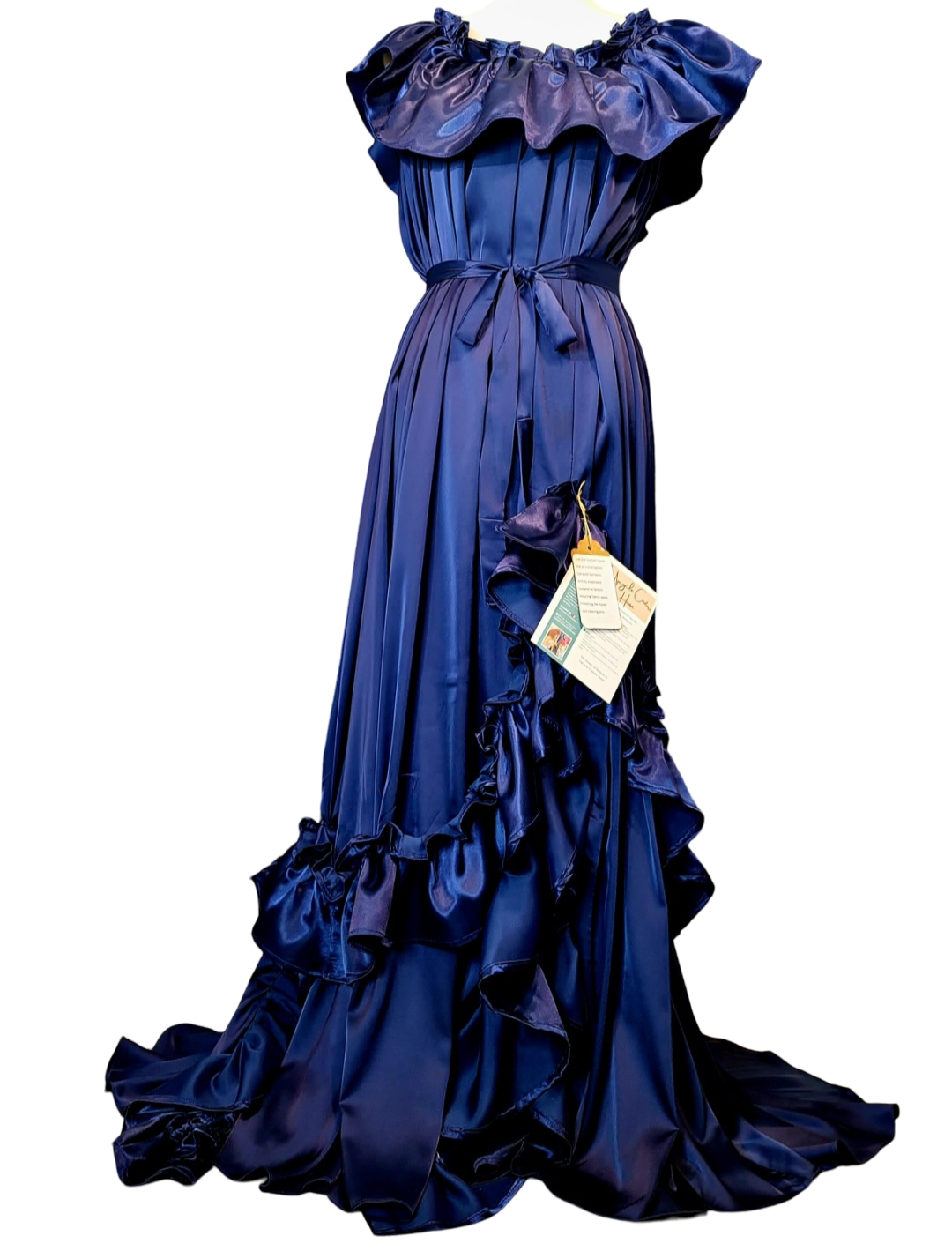 Blue Sky Dress has lots of uniqueness and creativity. Feel free and fly. Touch the sky!!! There is something magical about this dress that will have you smiling until you take it off. Ruffles in all the right places, our favorite...