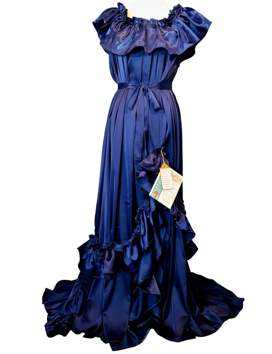 Blue Sky Dress has lots of uniqueness and creativity. Feel free and fly. Touch the sky!!! There is something magical about this dress that will have you smiling until you take it off. Ruffles in all the right places, our favorite...