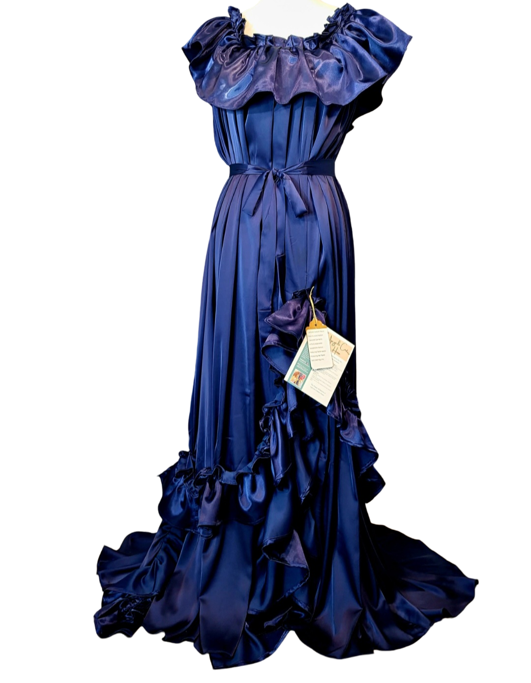 Blue Sky Dress has lots of uniqueness and creativity. Feel free and fly. Touch the sky!!! There is something magical about this dress that will have you smiling until you take it off. Ruffles in all the right places, our favorite...