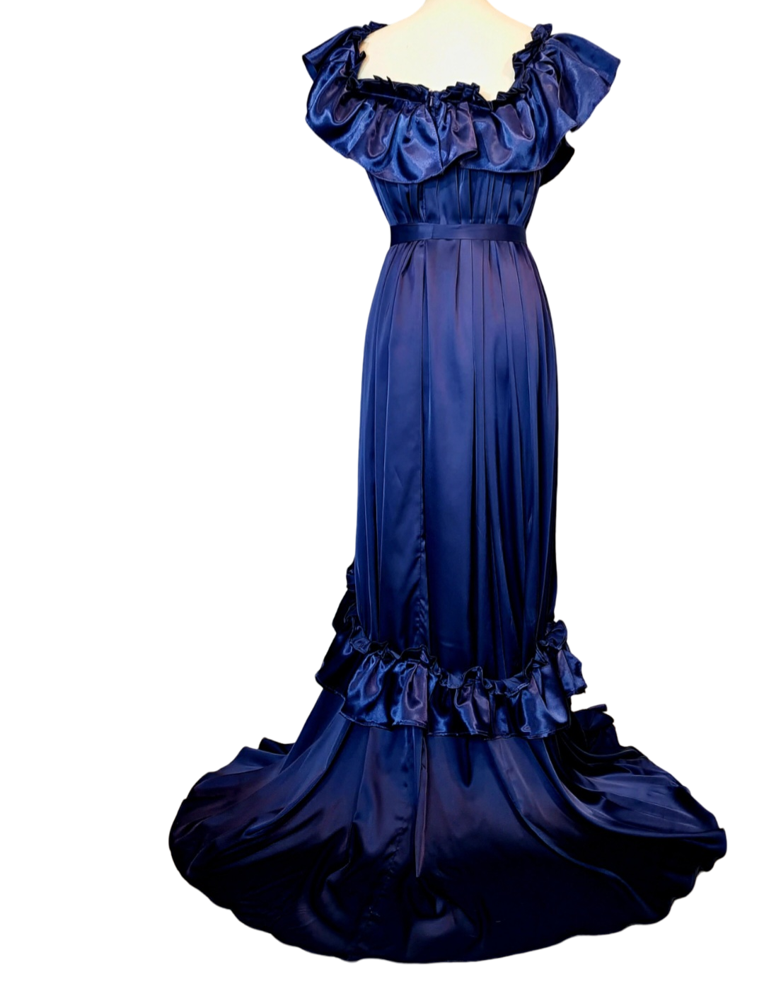 Blue Sky Dress has lots of uniqueness and creativity. Feel free and fly. Touch the sky!!! There is something magical about this dress that will have you smiling until you take it off. Ruffles in all the right places, our favorite...