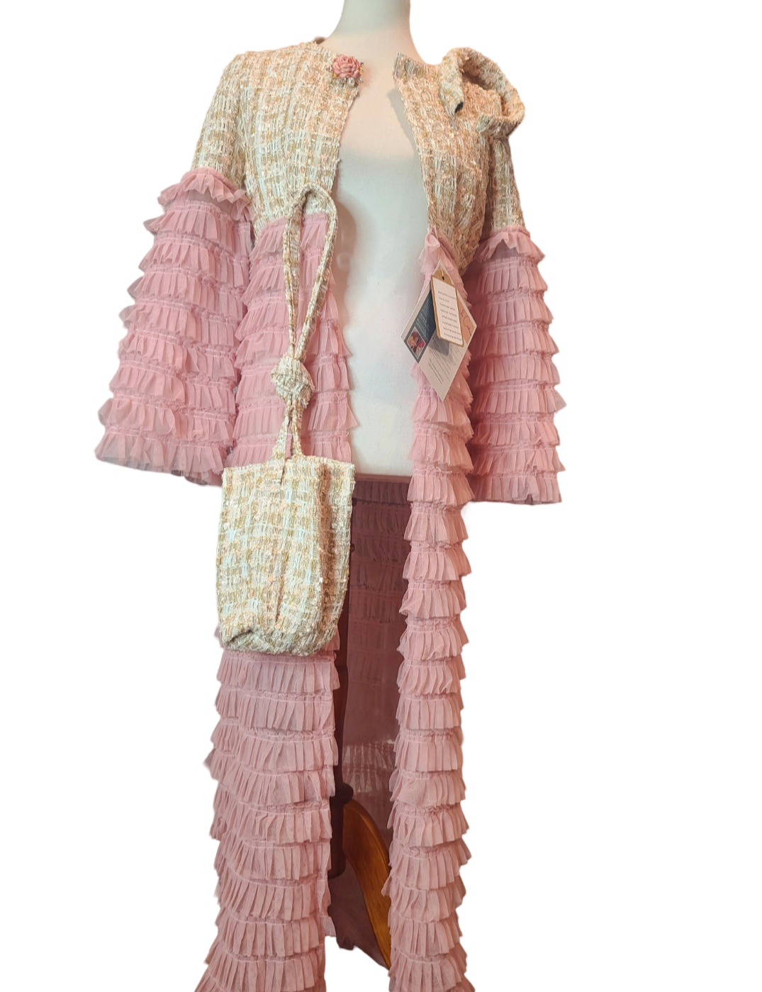 Luxury Cover Up Dress. Every summer needs new growth of flowers, fresh air, clean ocean and environmentally fashion. So, show up like chic ladies. This dress cover up is fantastic. Its the most feminine and eye catching ever. Ruffles and soft pink...