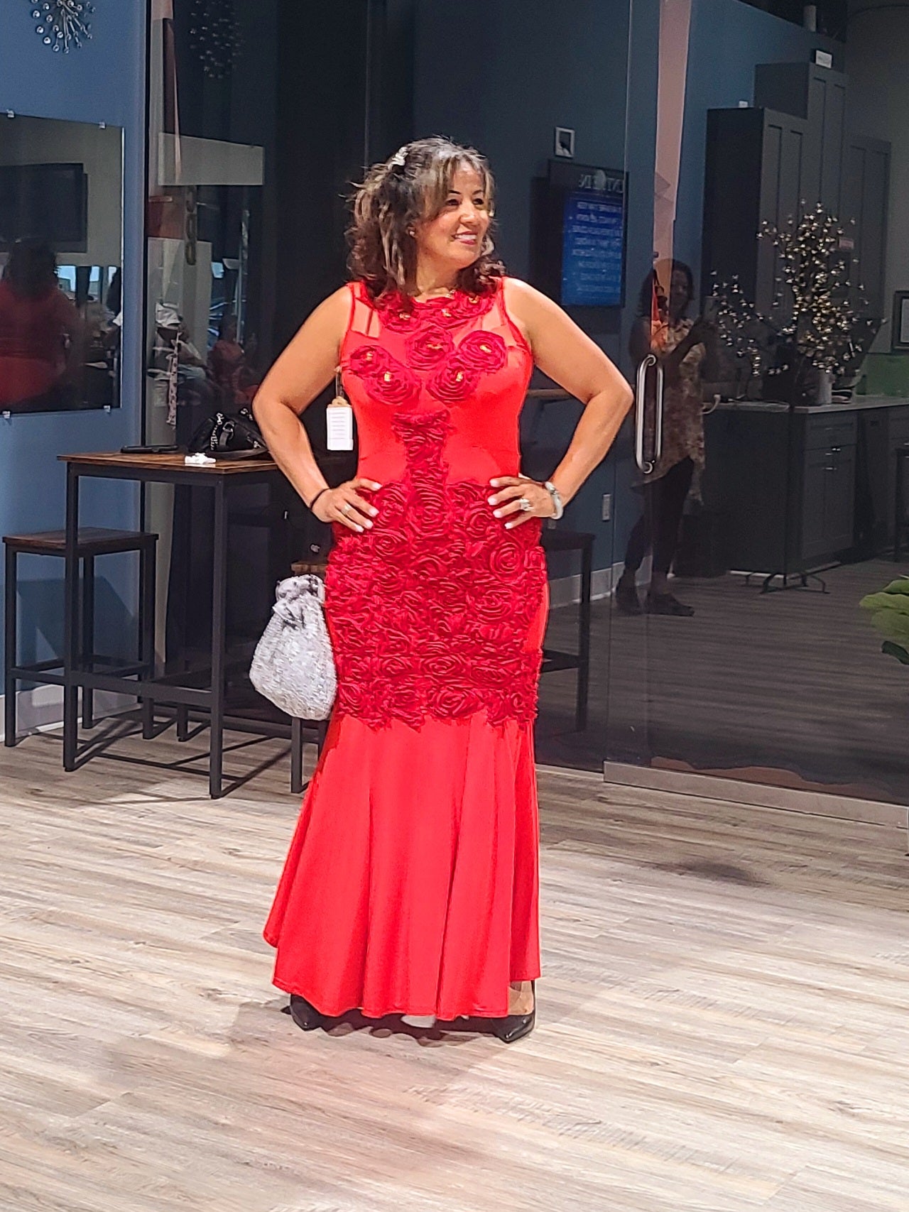 Red Base Dress