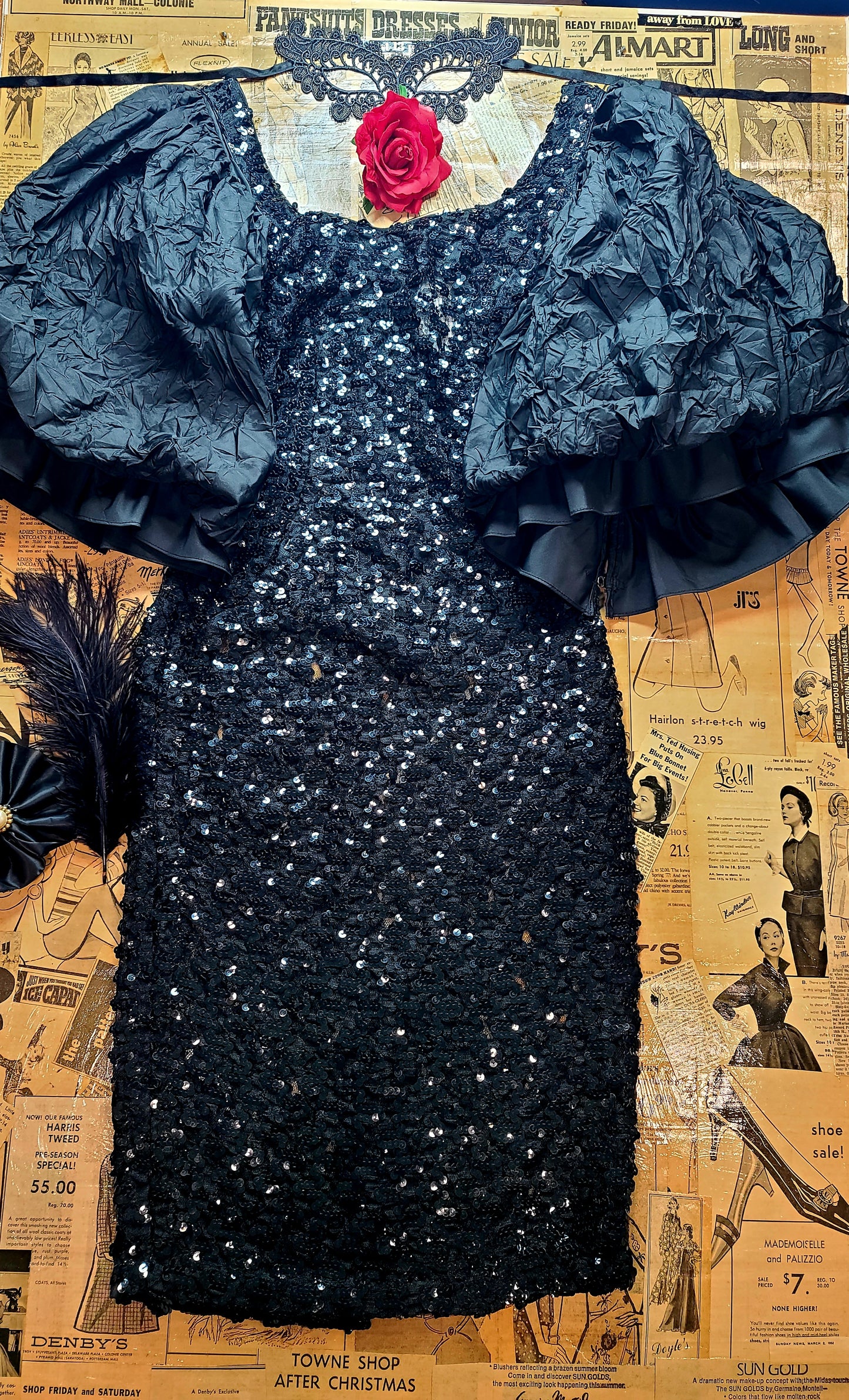 1Campana Dress couture sophisticated. Red carpet look