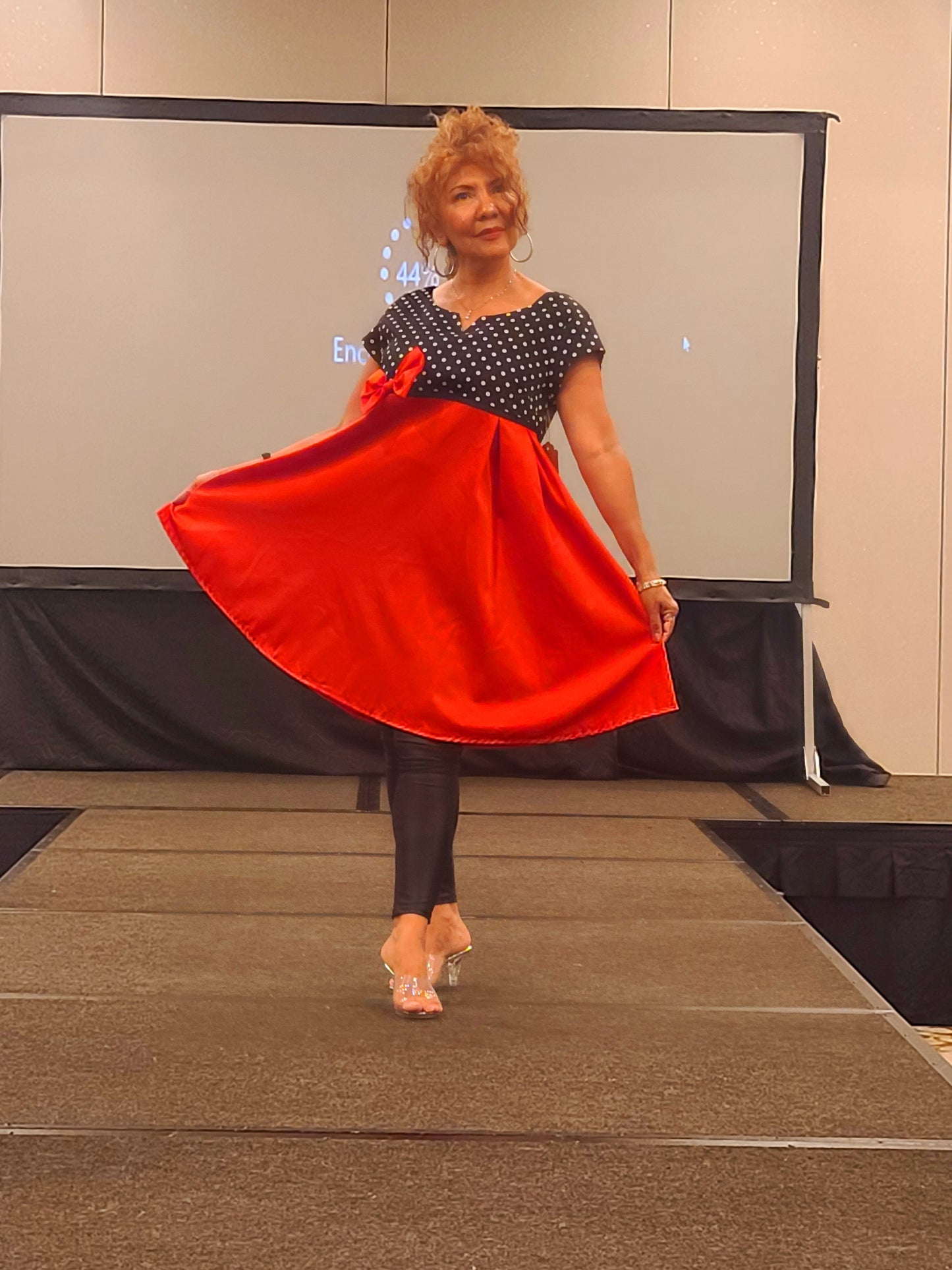 Red Bow Dress