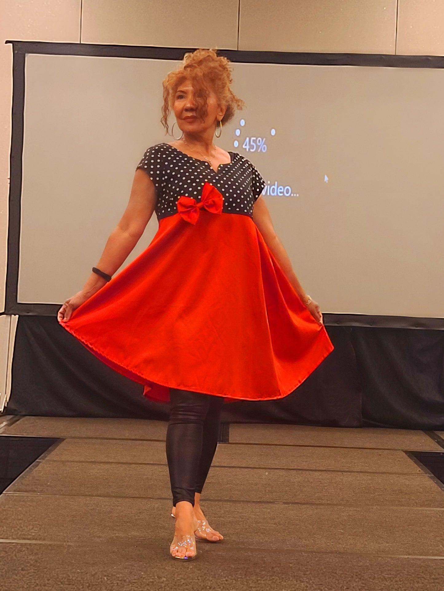 Red Bow Dress