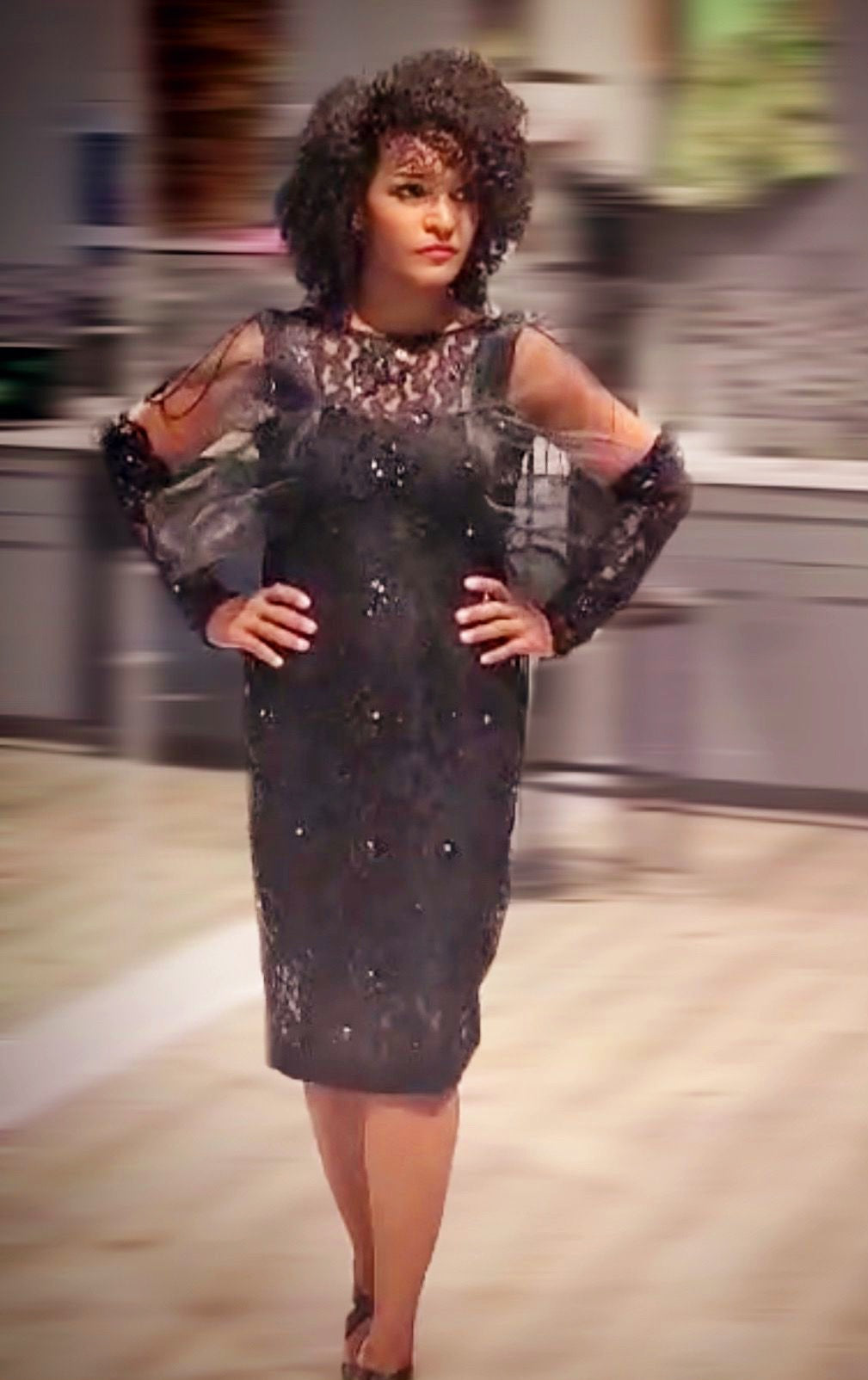 Midnight Sparkle Dress. For the thousands of you who have been looking for environmentally friendly sexy clothes. Thank you! We've heard wonderful things about us. This is stunning and most beautiful dress with unique details and midnight sparks...