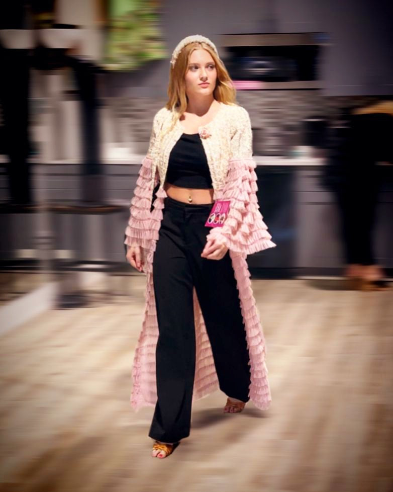 Luxury Cover Up Dress. Every summer needs new growth of flowers, fresh air, clean ocean and environmentally fashion. So, show up like chic ladies. This dress cover up is fantastic. Its the most feminine and eye catching ever. Ruffles and soft pink...