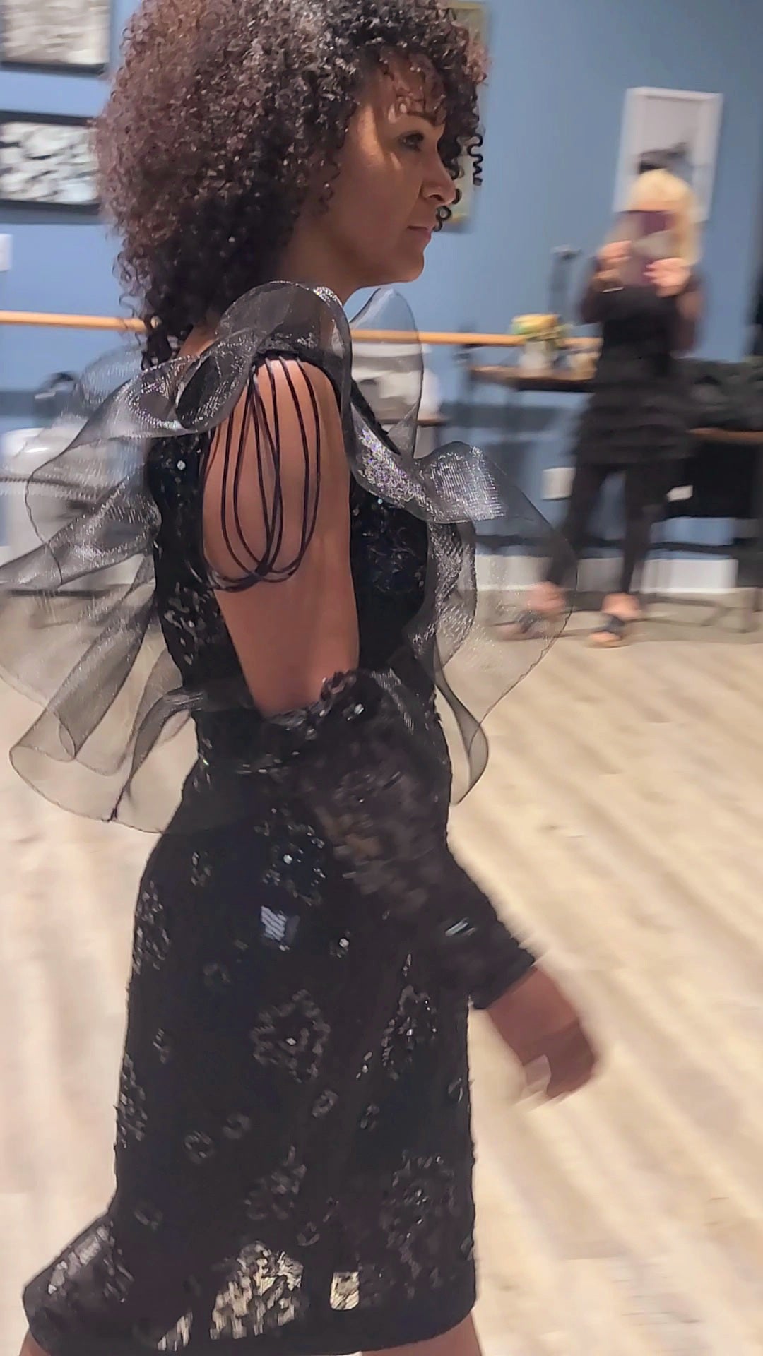 Midnight Sparkle Dress. For the thousands of you who have been looking for environmentally friendly sexy clothes. Thank you! We've heard wonderful things about us. This is stunning and most beautiful dress with unique details and midnight sparks...