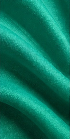One-of-a-Kind Emerald Green Dress | Hand-Reconstructed Statement Sleeves | UpCycle Couture House
